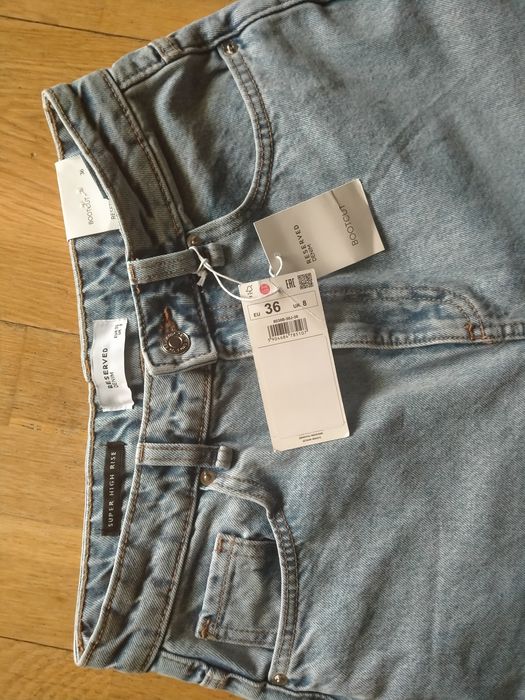 Jeansy boot cut rozszerzane  Reserved 36