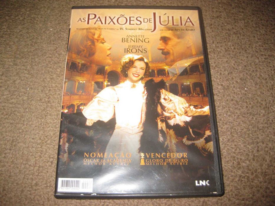 DVD "As Paixões de Júlia" com Jeremy Irons