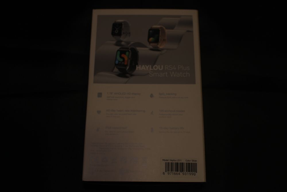 Smartwatch Haylou RS4 Plus + 6 Braceletes