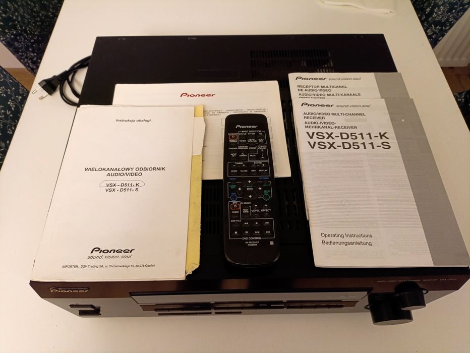Amplituner kina domowego Pioneer VSX-D511 | 5.1 | Dolby Digital | DTS