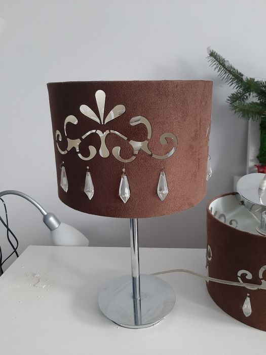 Zestaw lamp, nocna i wisząca