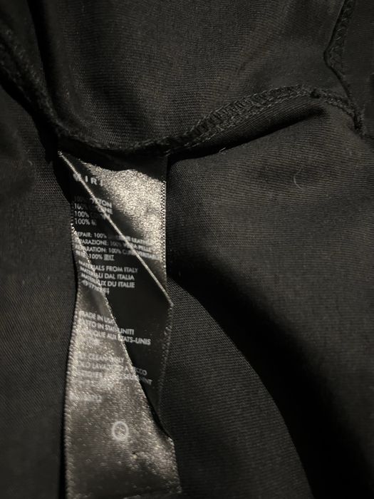 Amiri czarny T-shirt z dużą gwiazdą – rozmiar S