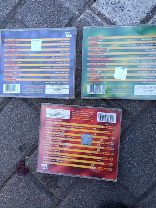 Płyty CD - trzy sztuki