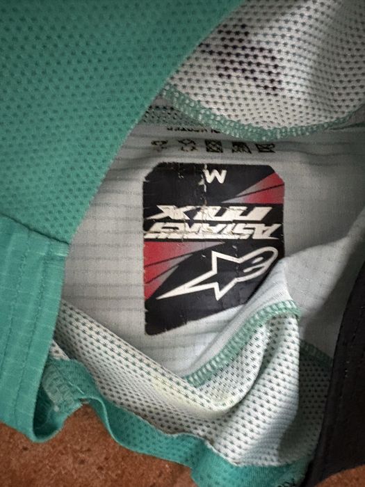 Fato equipamento motocross alpinestars enduro cross moto