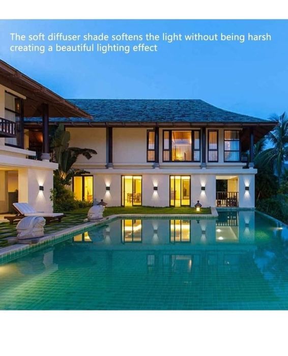 Oportunidade – 6 Luzes LED Exterior Novas a Preço de Conjunto