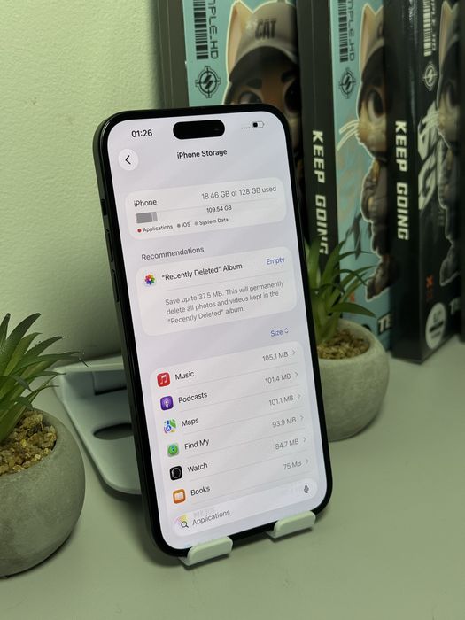 iPhone 15 Plus 128 GB/ Neverlock/ 87% АКБ/ Гарантія!