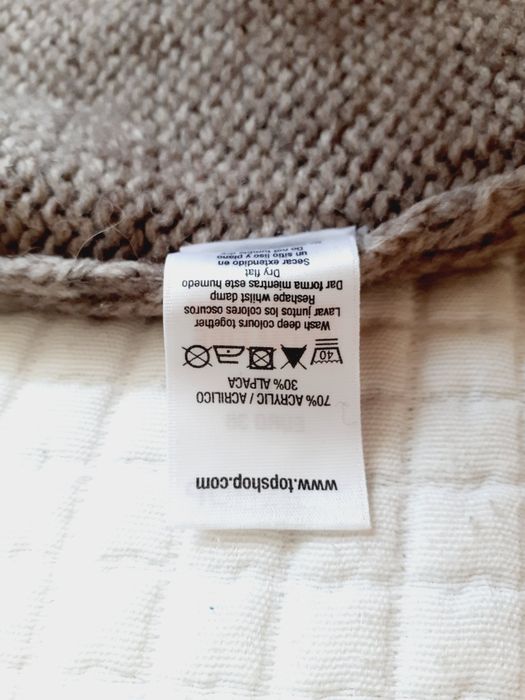 Nowy sweter damski Topshop rozmiar 36 Alpaka