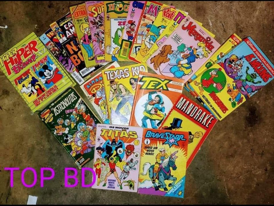 Livros banda desenhada