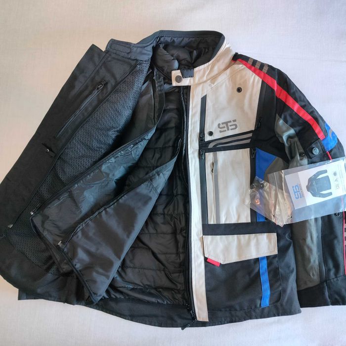 Casaco trail adv Inverno/verão 2 em 1 c/proteções 3 camadas mota novo