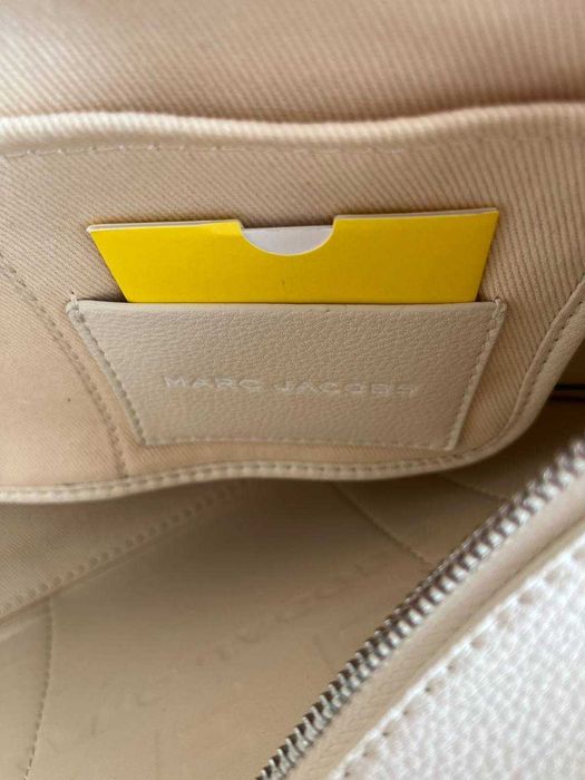 Сумка Marc Jacobs The Medium Tote Cotton Silver