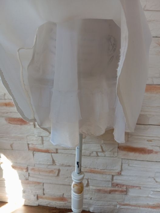 Kremowa sukienka dziewczęca r.158.   W.B.K.