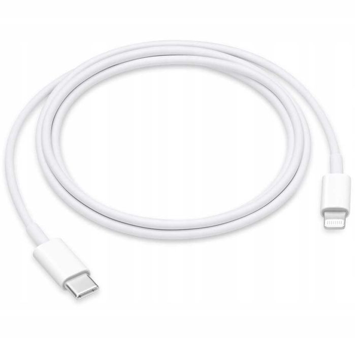 2xKable Ładowarka Kabel 1m USB-A i USB-C Lightning do Ładowania IPhona