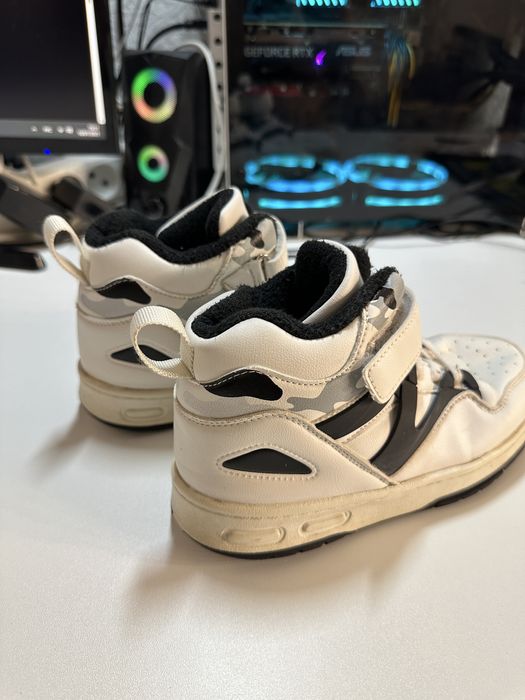 Кеди кросівки утеплені демісезонні на хлопчика на флісі