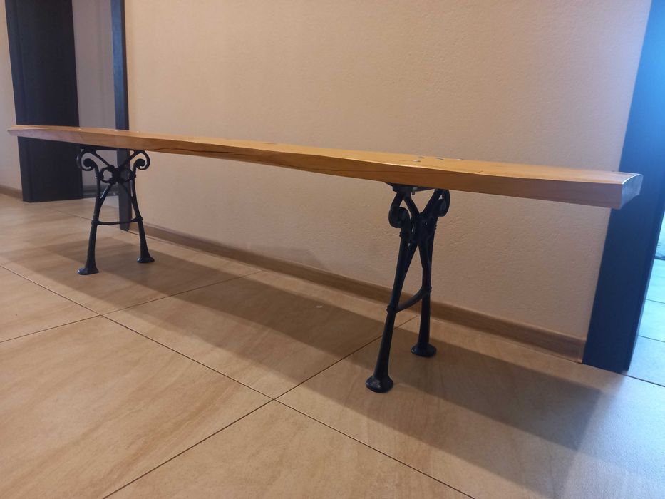 Ławka drewniana ogrodowa - nowa szerokość 130 cm