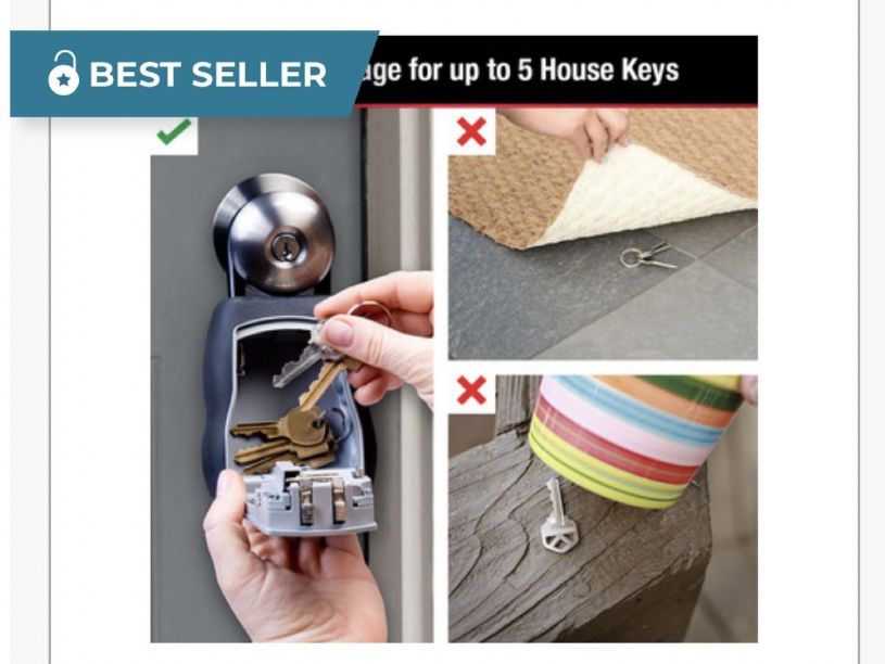 Cadeado/cofre para chaves com codigo | Master Lock