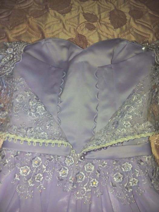 Нежное выпускное платье