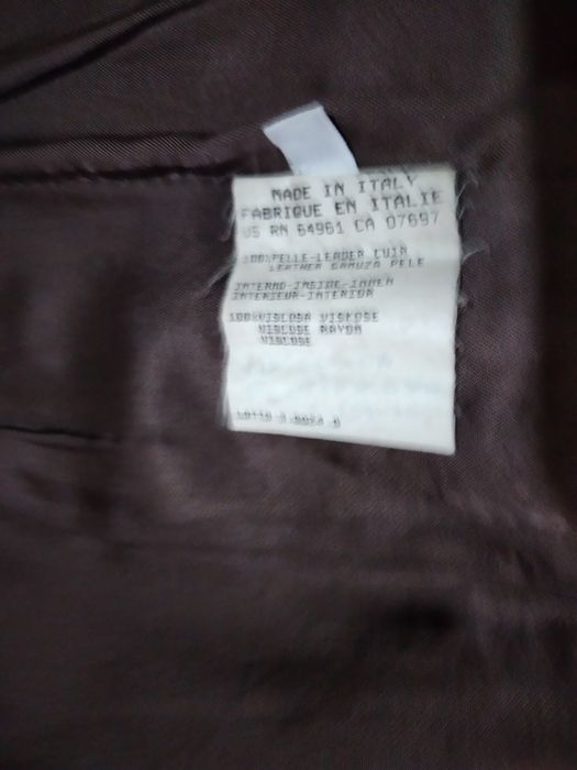 Casaco de camurça da Benetton