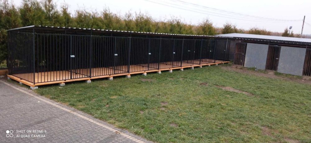 Klatki i kojce dla psów np.4x2m