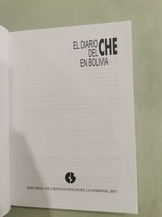 Livro El Diário del Che en Bolivia