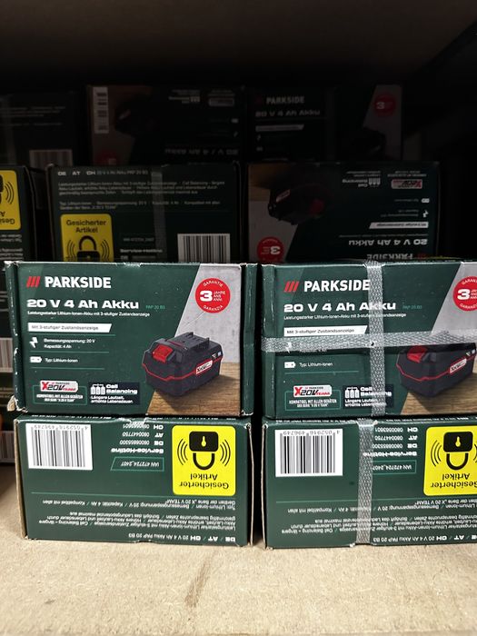 Parkside akumulator
