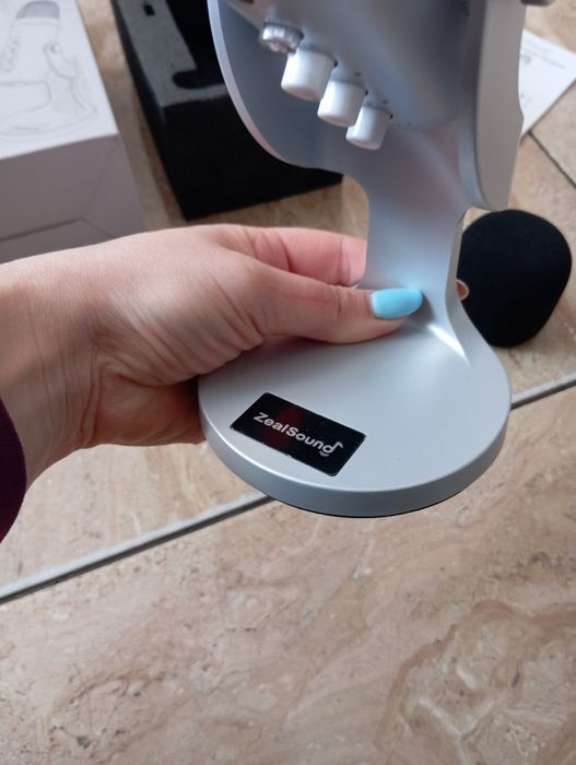 Mikrofon pojemnościowy nowy