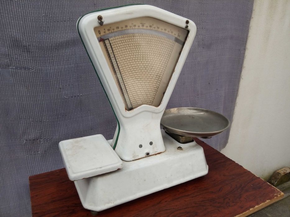 Balança antiga de mercearia