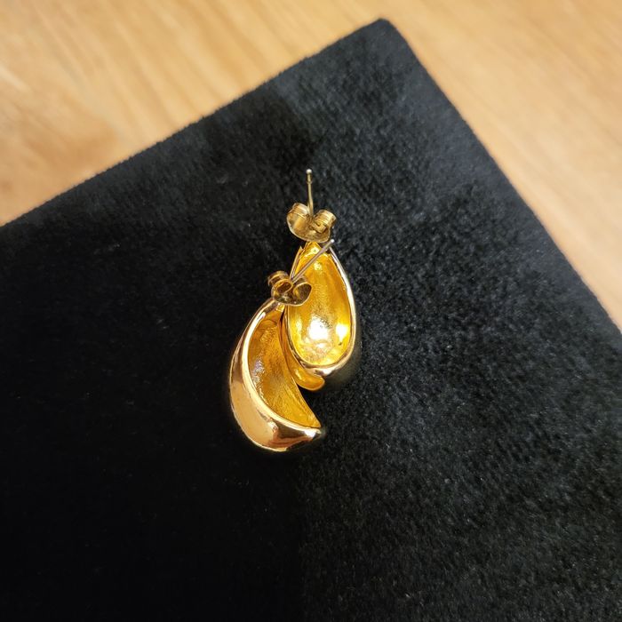 Kolczyki łezki sztyft