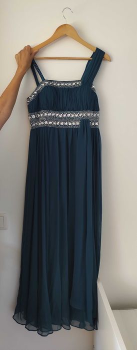Vestido cerimónia como novo tam. S