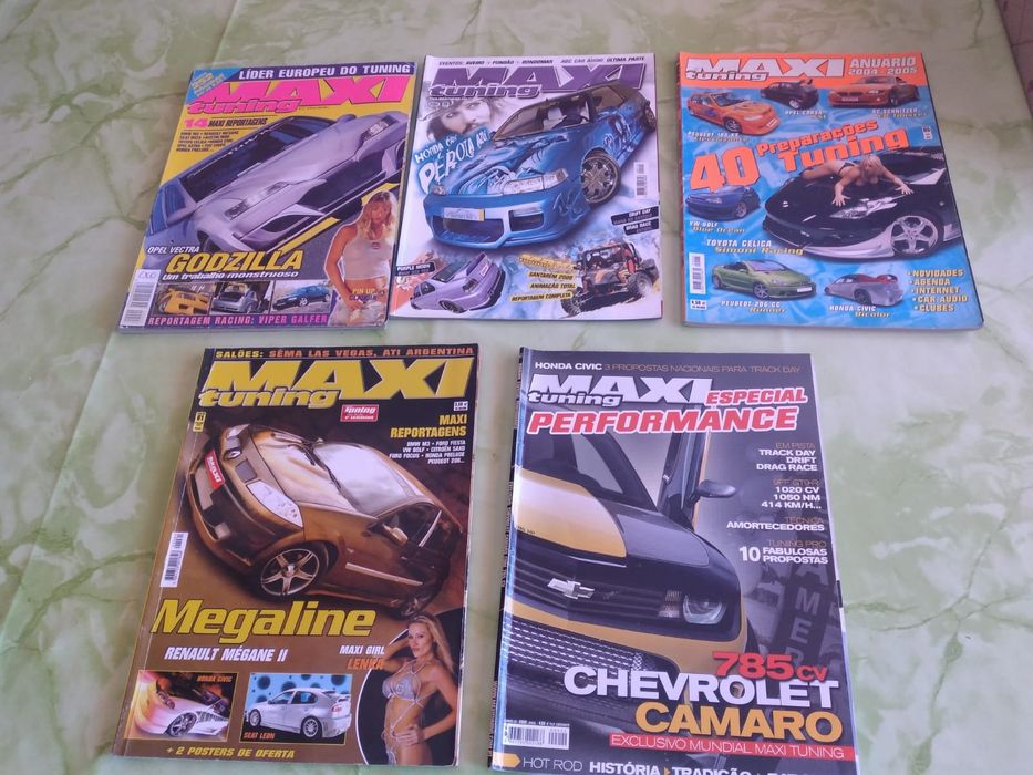 Revistas da maxi tuning e outras