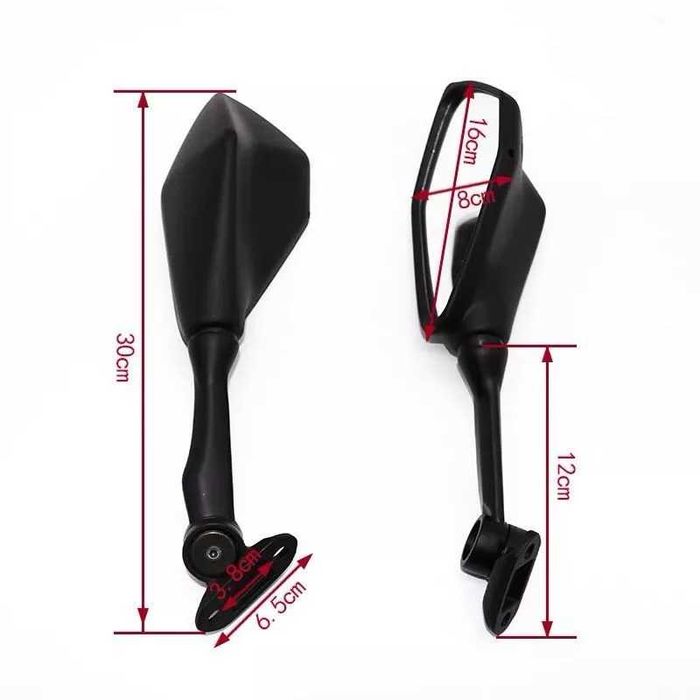 Зеркала на Kawasaki Ninja ZX-6R ZX636 Ninja 300R 250 400 650 ER6F
