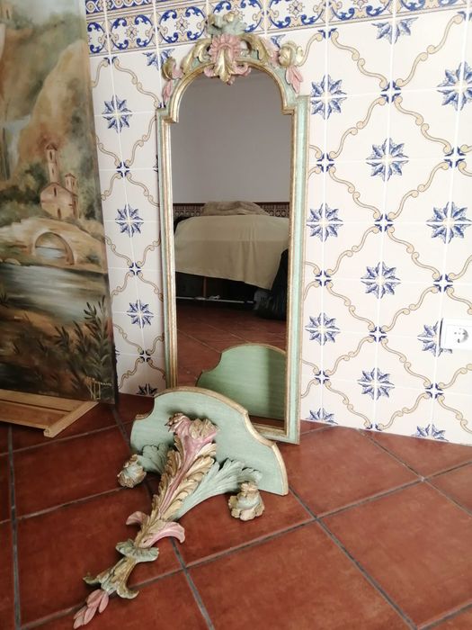 Espelho misula com base