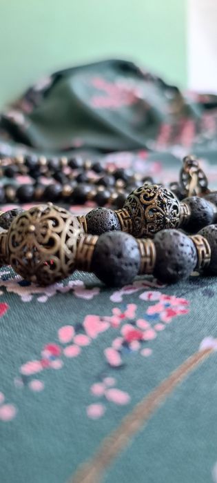 Намисто "Затишна ніч" в українському стилі