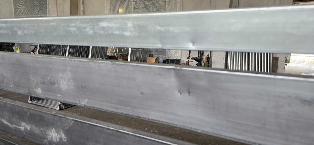 Brama palisada metalowa, przesuwna 4m