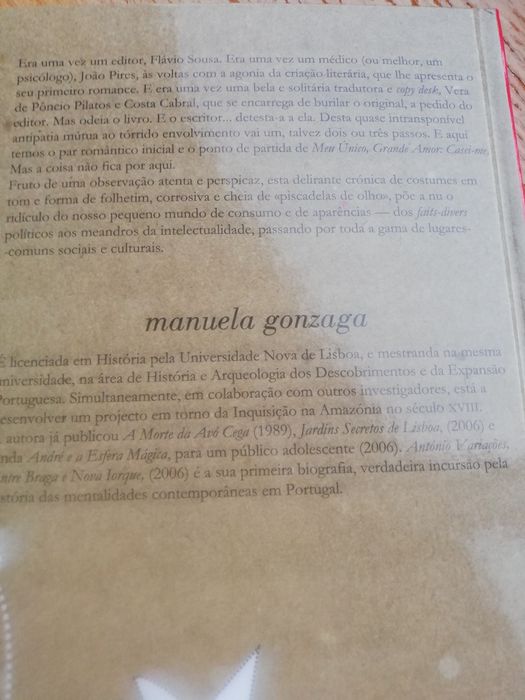 Livro Meu único grande amor, casei-me