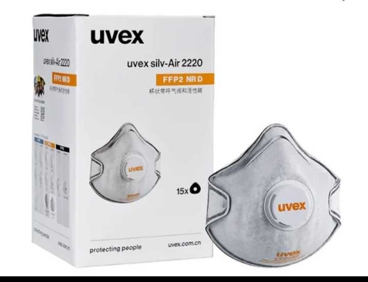 Caixa máscaras UVEX