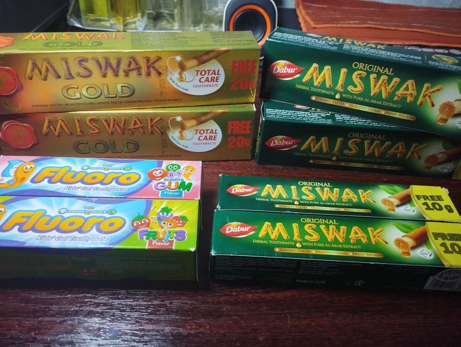 Зубная паста,зеленая, месвак оригинальный египет, большая