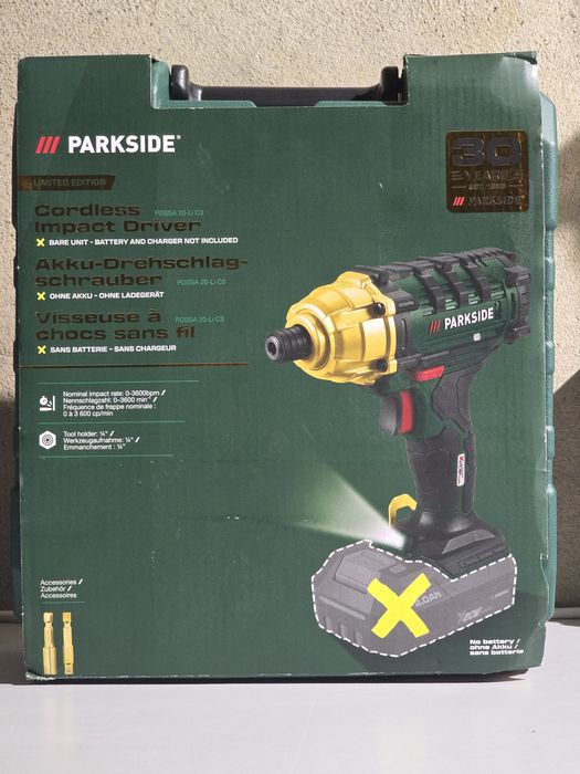 Aparafusadora de Impacto Parkside