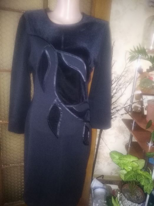 Платье трикотаж 48