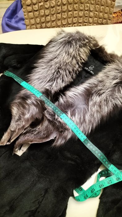 Шуба, мех кролика