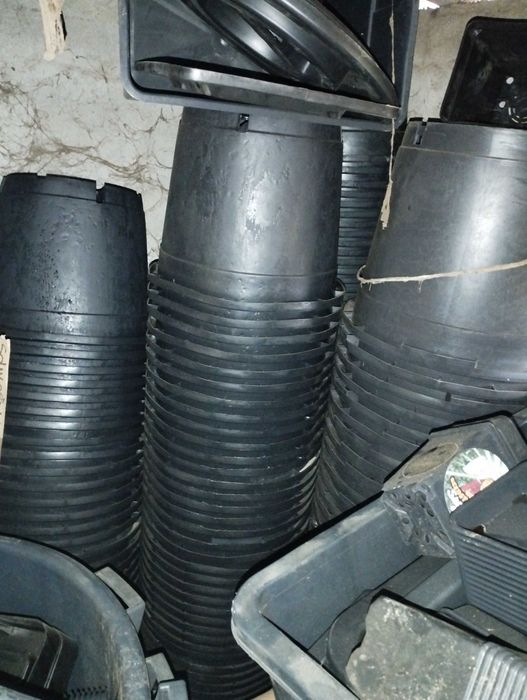 Vasos de plástico em vários tamanhos