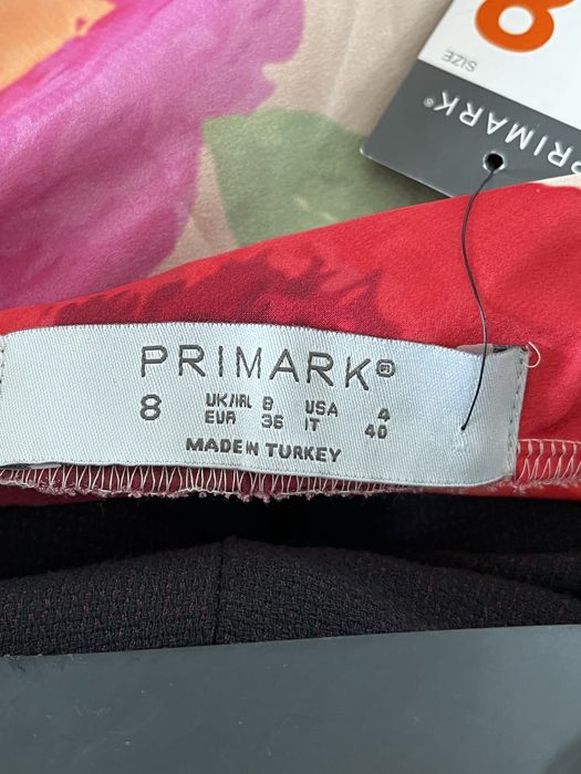 spódnica satynowa w kwiaty primark