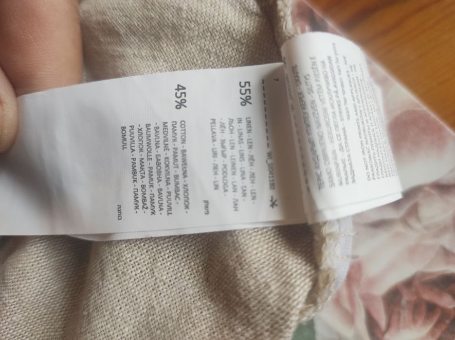 Spodnie letnie lniane