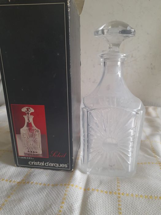 Garrafa em cristal