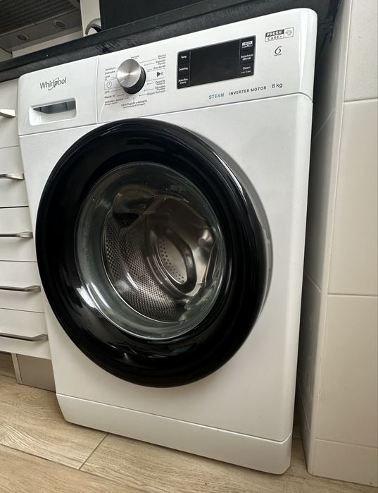 Máquina de Lavar Roupa Whirlpool 8kg – Excelente Estado