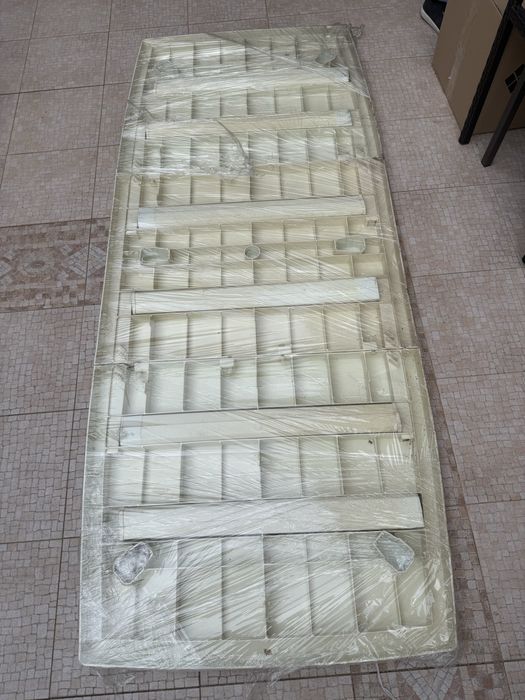 Mesa plastico exterior 215x90 cm