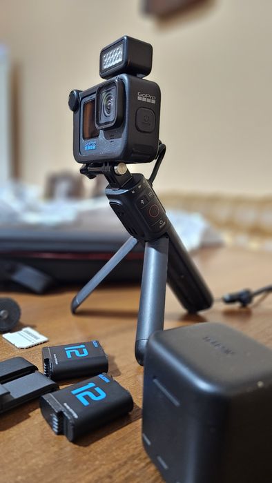 GoPro HERO 12 Black Creator Edition + медіа модуль + 2 батареї + кейс