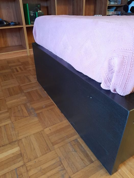 Cama 1.20×2.10      2 gavetas   1colchao