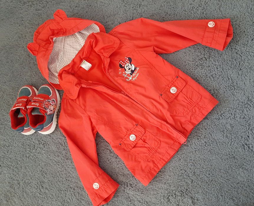 Kurtka disney myszka minnie C&A r.92