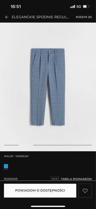 Eleganckie spodnie regular dla chlopca