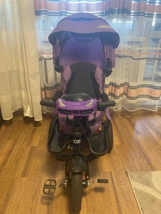 Велосипед триколісний трансформер Tilly Impulse для дитини 1-4 роки